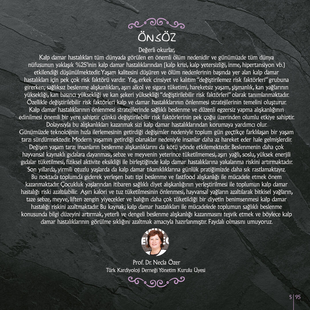 Kalp Dostu Yemek Tarifleri